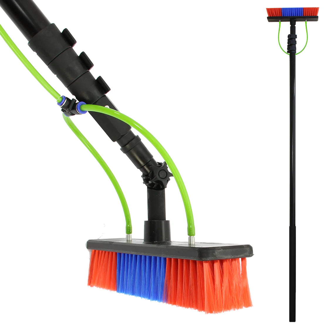 24ft Water Fed Cleaning Pole & 30L Water Trolley