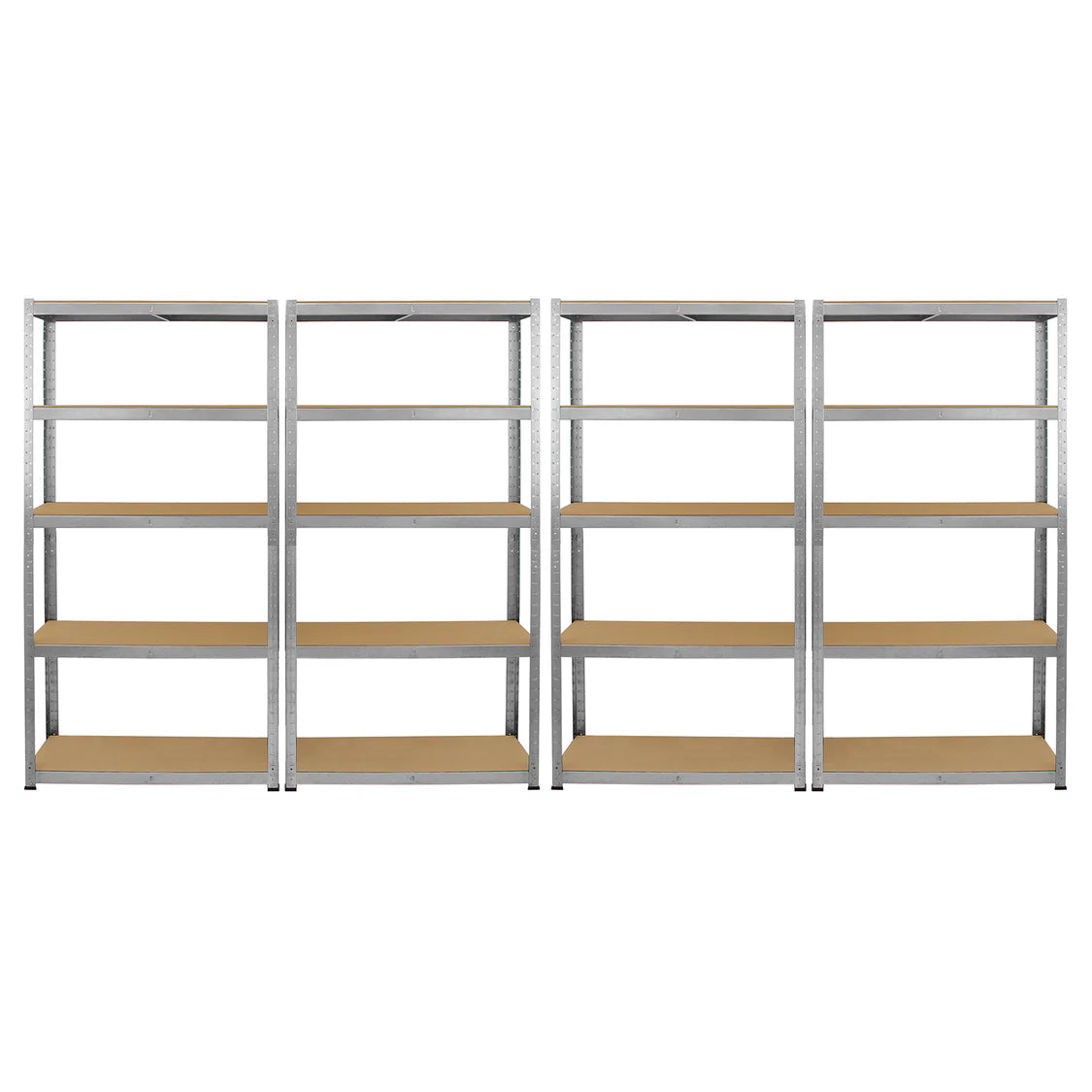 Monster Racking 4 x Galwix Galvanised Steel Shelves, 90cm Wide