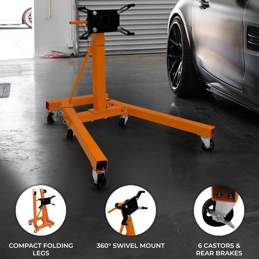 T-Mech Folding Engine Stand 900kg