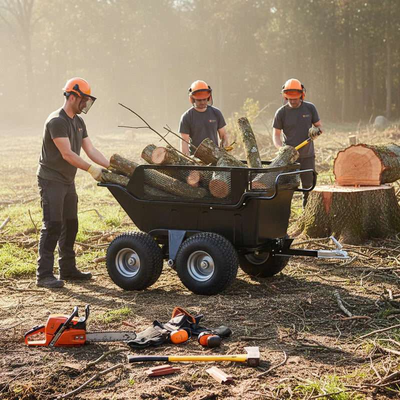 Tipping Trailer – 4 Wheel