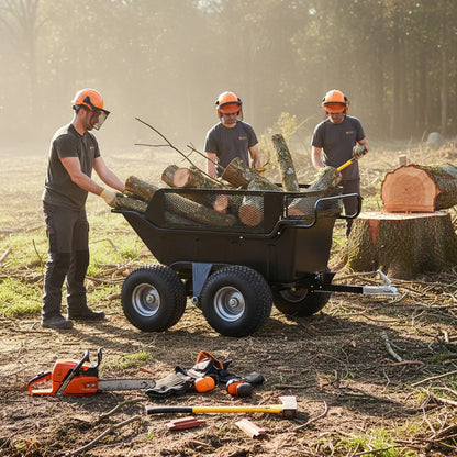 Tipping Trailer – 4 Wheel