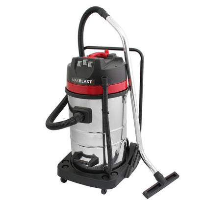 MAXBLAST 80L Industrial Vacuum with Floor Nozzle Attachment