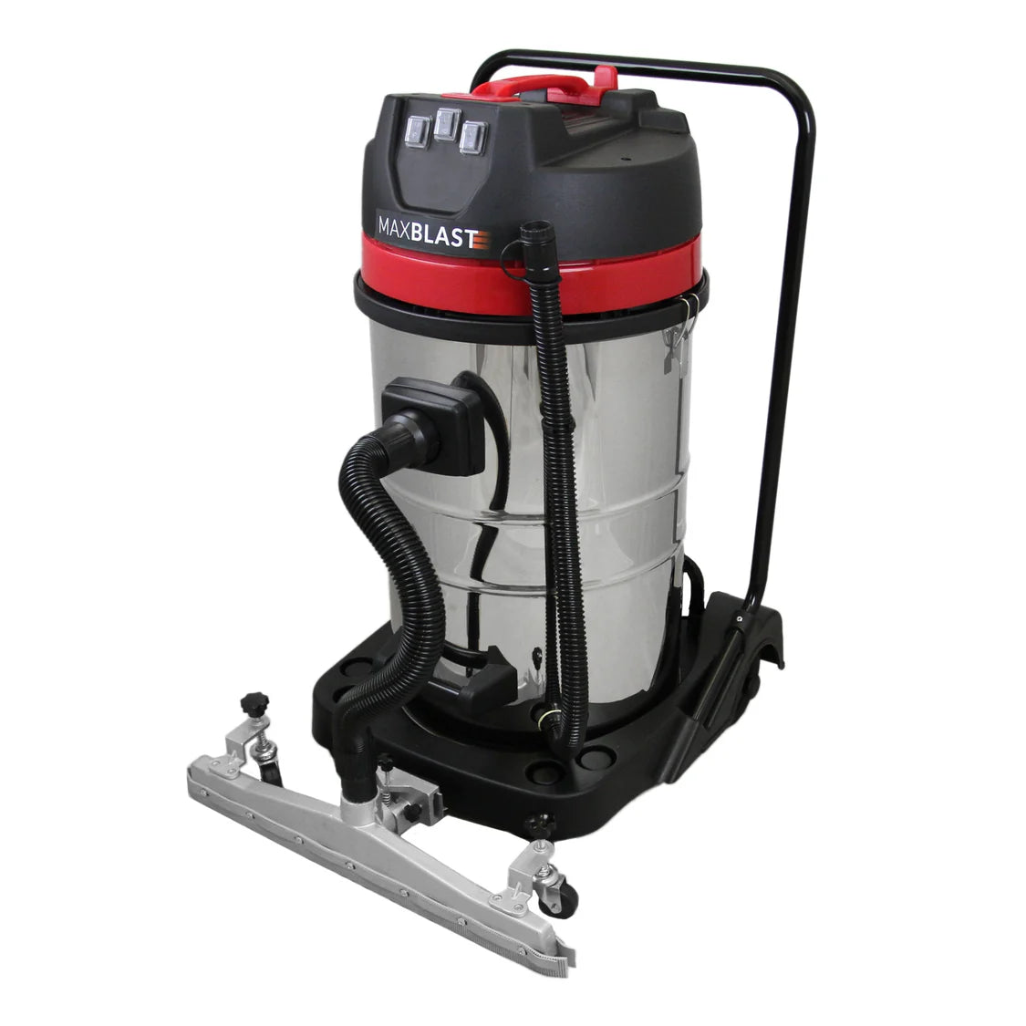 MAXBLAST 80L Industrial Vacuum with Floor Nozzle Attachment
