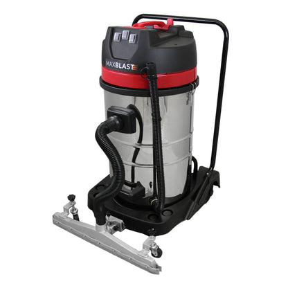 MAXBLAST 80L Industrial Vacuum with Floor Nozzle Attachment