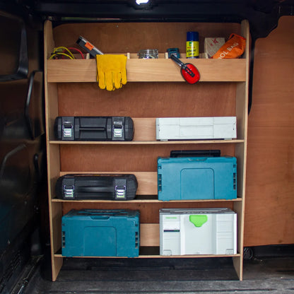Ford Transit Custom Divider Racking & Toolbox Van Racking