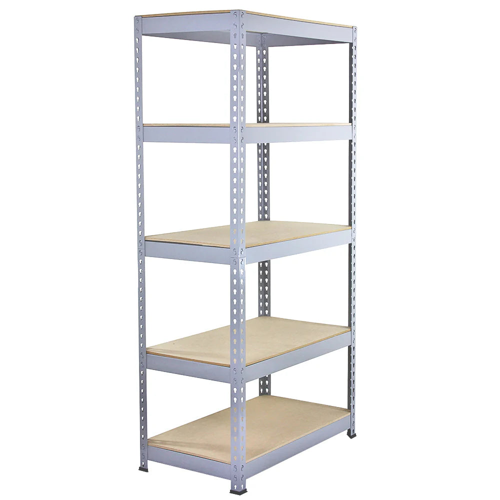 3 x Q-Rax Grey Metal Racking Units 90 x 50 x 180cm