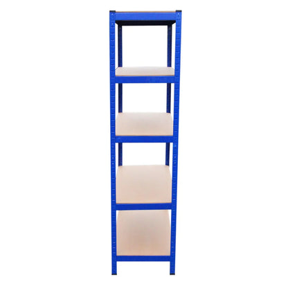 9 x T-Rax Blue Metal Racking Units 90cm x 45cm x 180cm
