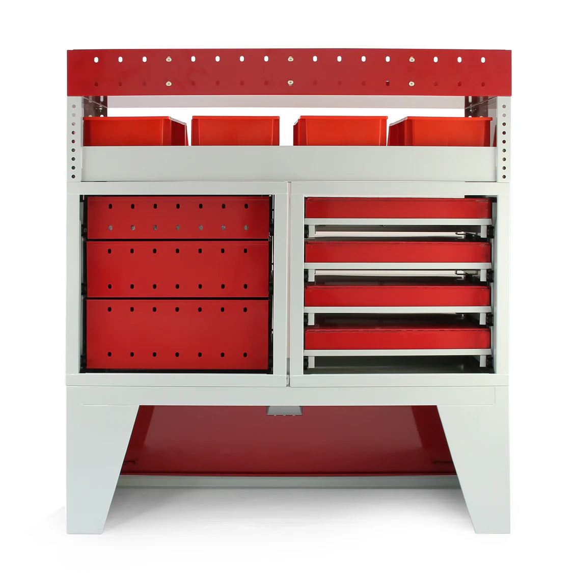 Monster Racking Flame Metal Van Shelving Bundle