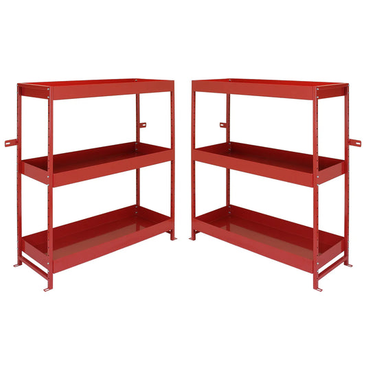 Monster Racking Volcano Metal Van Shelving Unit Duo