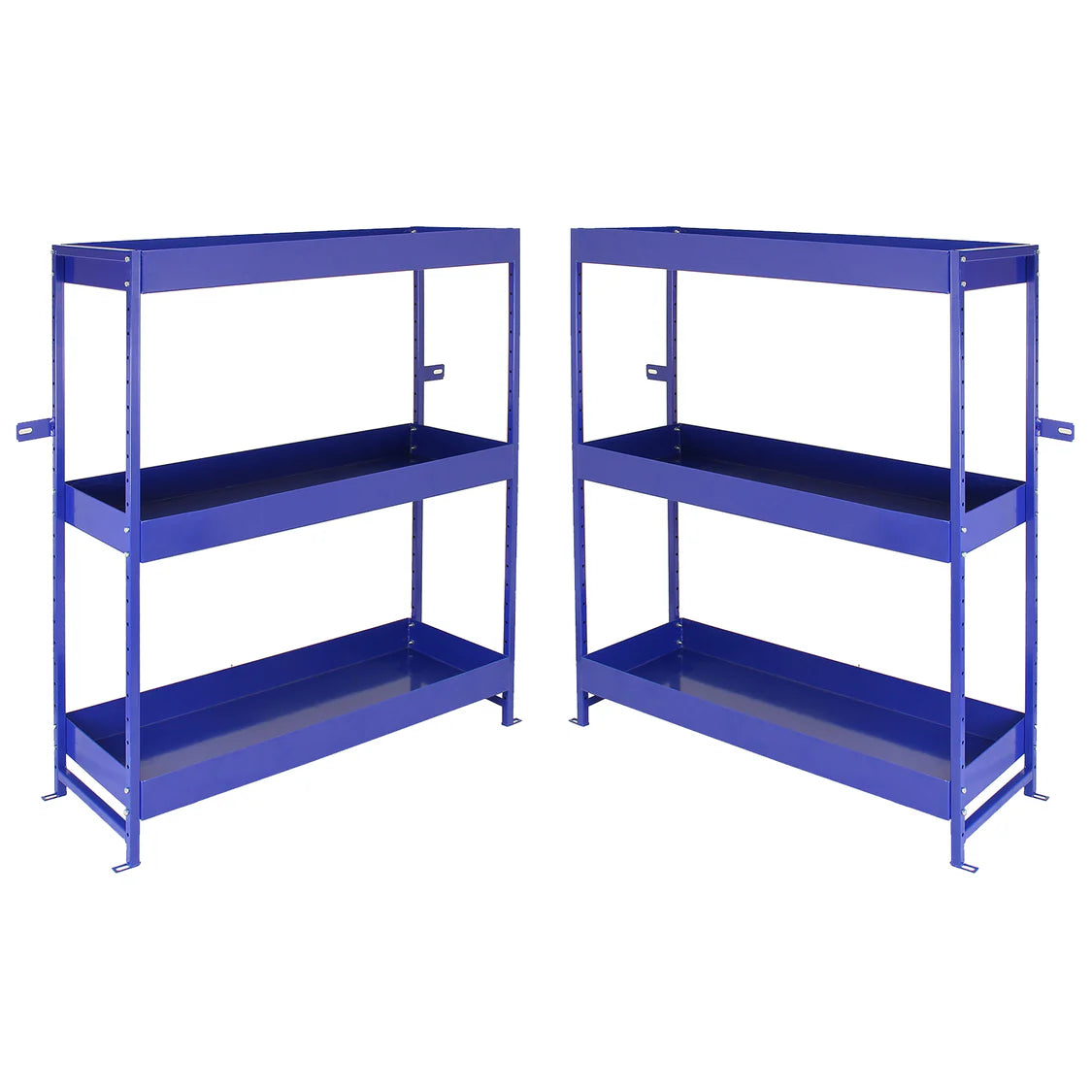 van  metal storage racking shelves